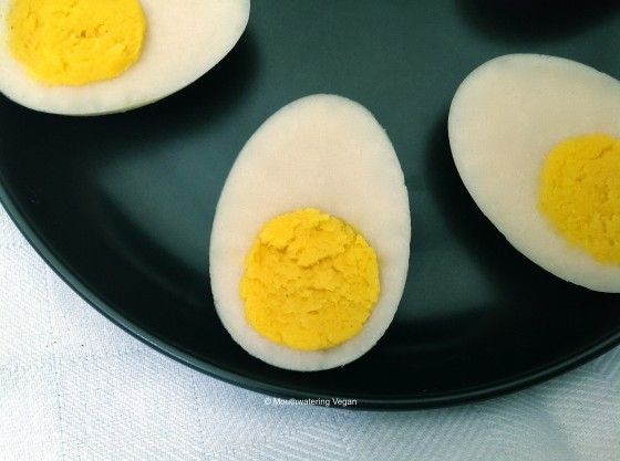 Làm trứng chay ngon và đẹp mắt 