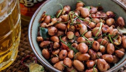 Traditional Roasted Spicy Peanuts