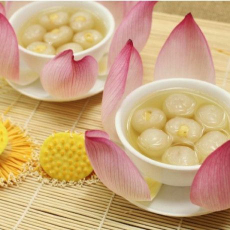 Vietnamese recipes – Longan Fruit Sweet Soup – Che Sen Long Nhan