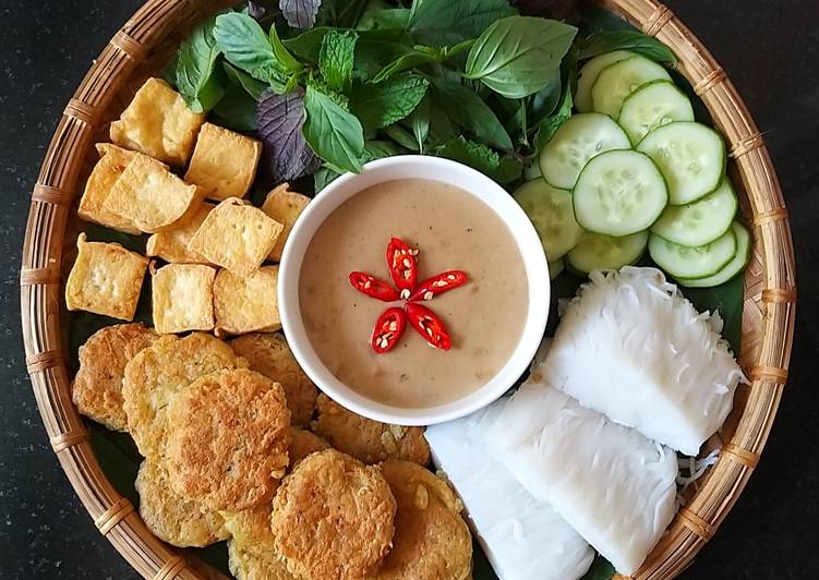 Cách Làm Món Bún đậu mắm tôm chay của Hien Thanh - Cookpad