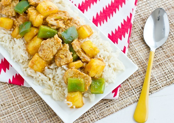sweet and sour tempeh recipe